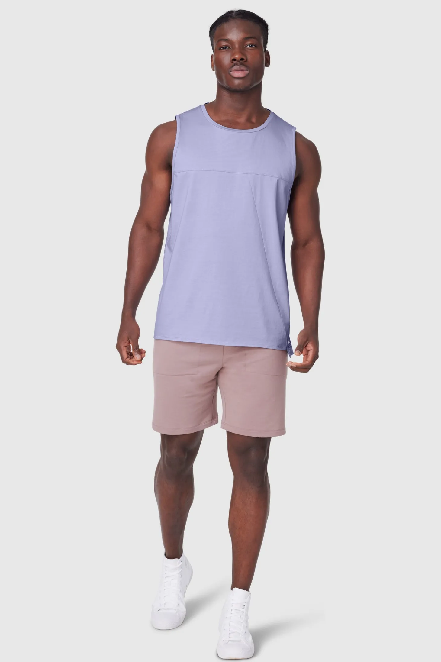 Free FWD Men's Pima Offset Tank