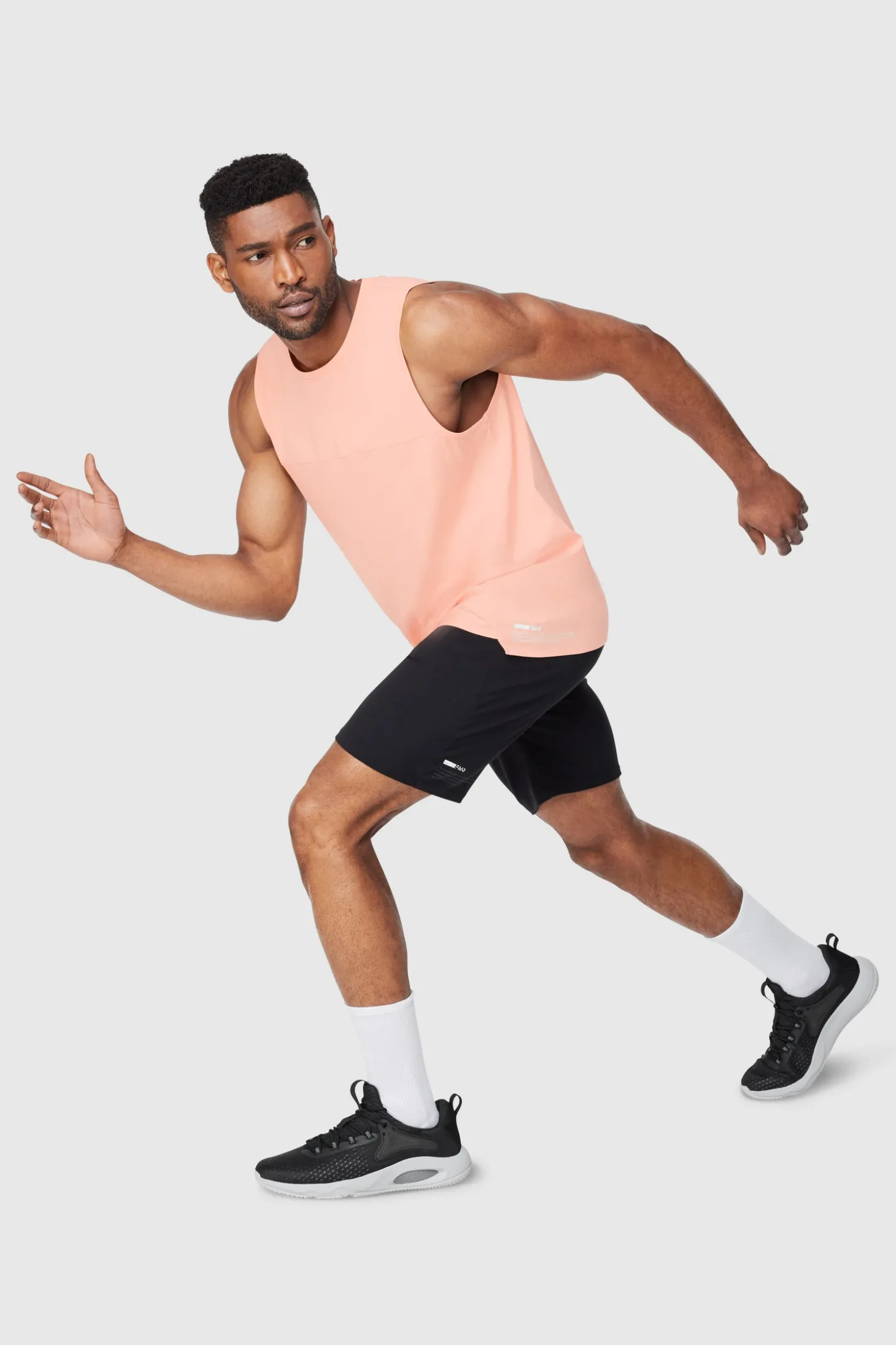 Free FWD Men's Pima Offset Tank