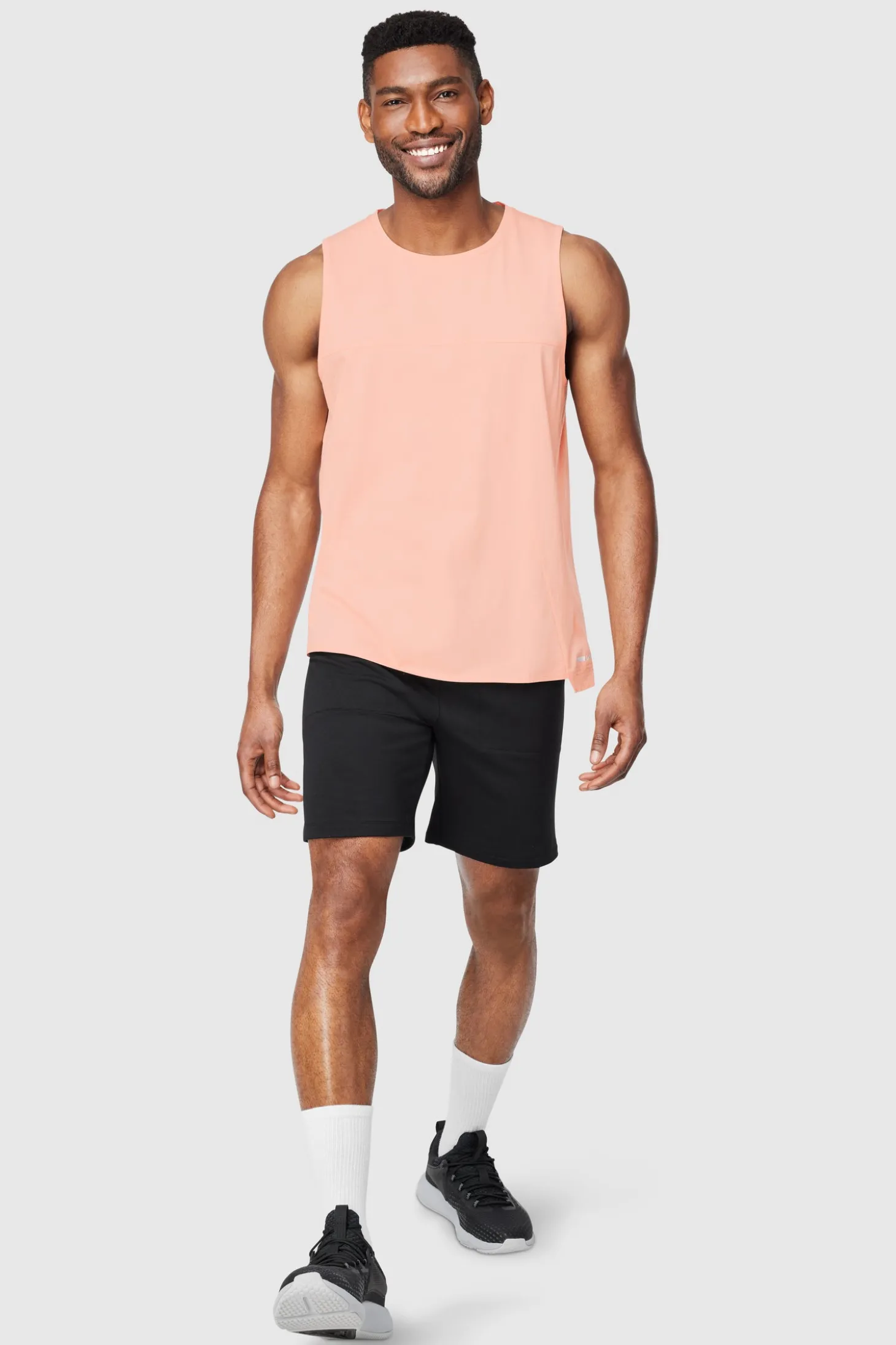 Free FWD Men's Pima Offset Tank