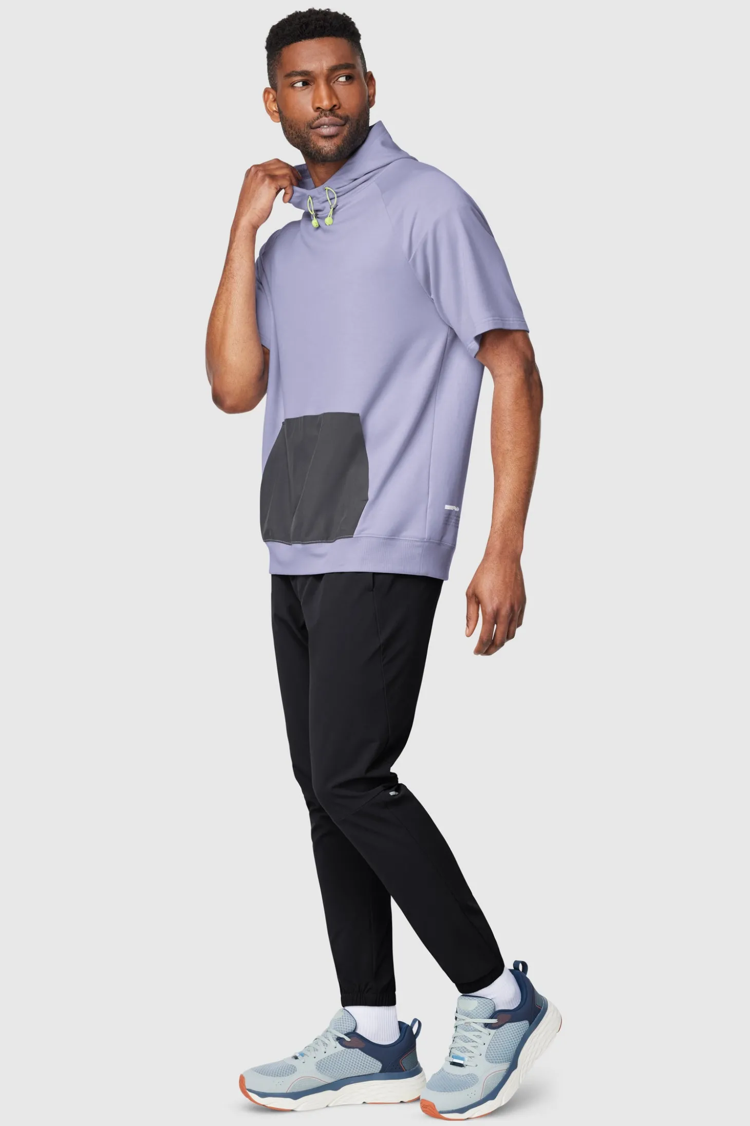 Free FWD Men's Terry Pullover SS Hoodie
