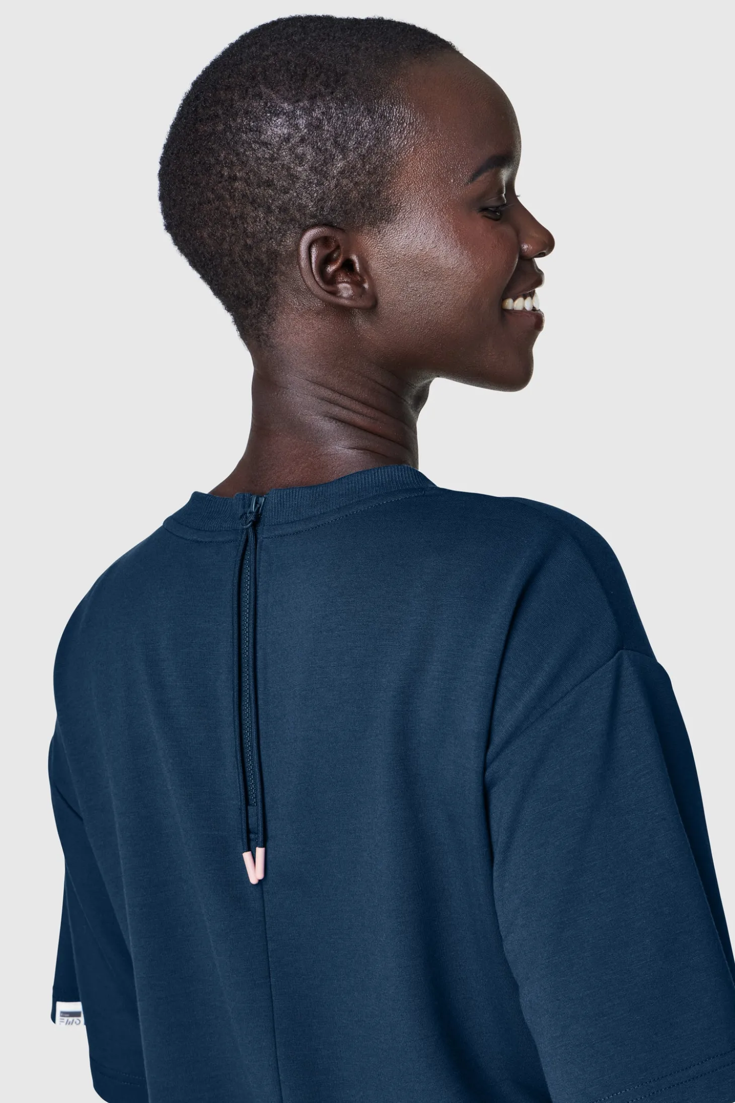 Free FWD Women's Drape Knit SS Top