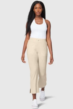 Free FWD Women's Wide Leg Cropped Sweatpant