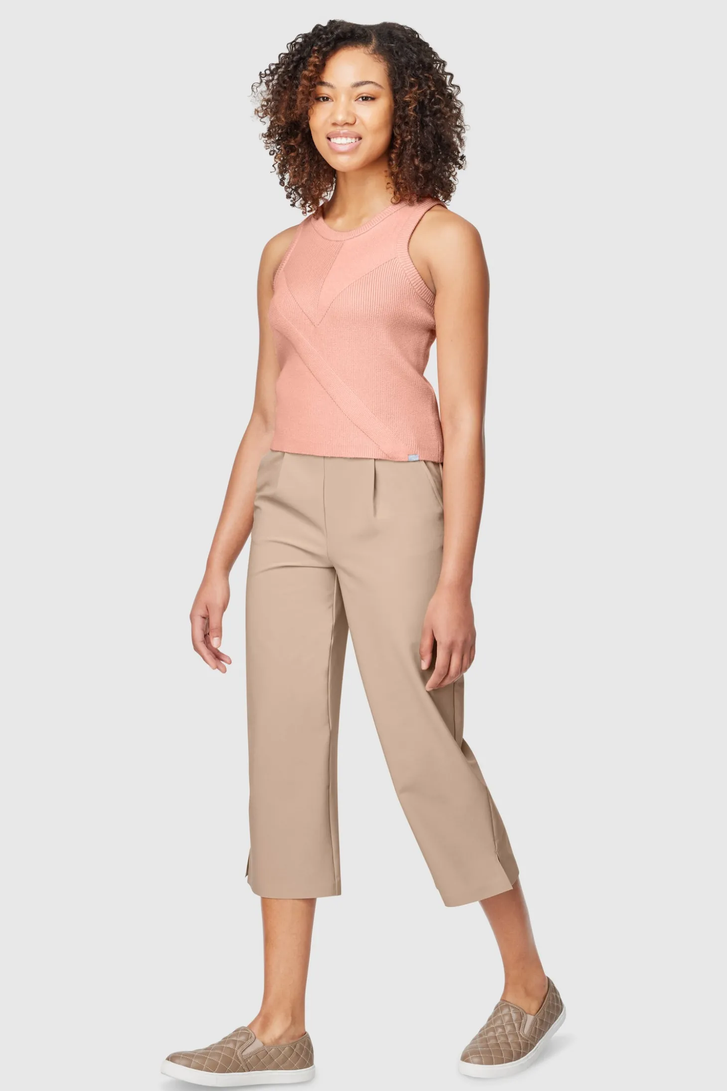 Friday FWD Women's Cropped Woven Pant