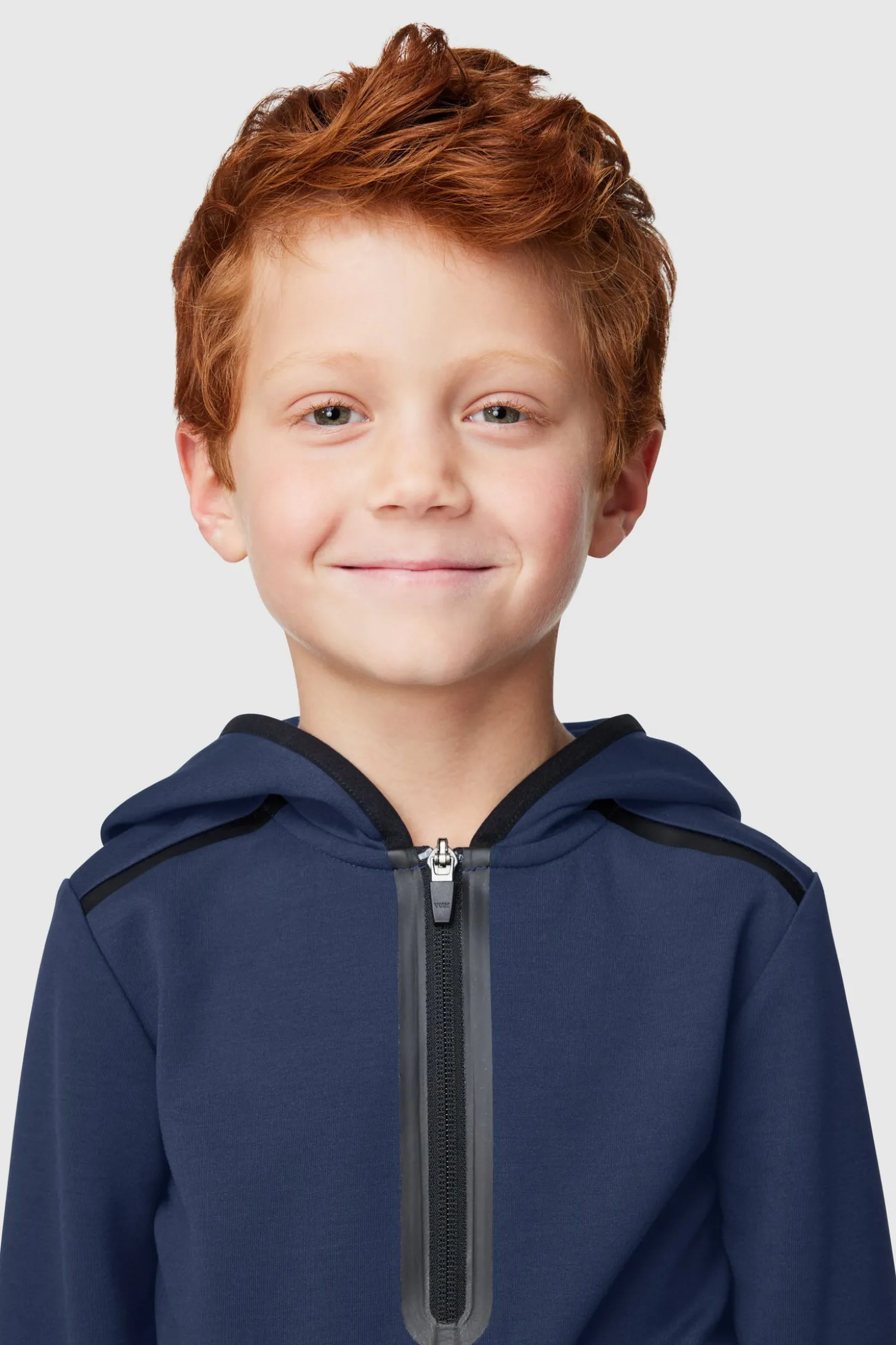 FWD Boy's Core Spacer Knit 1/2 Zip Hoodie