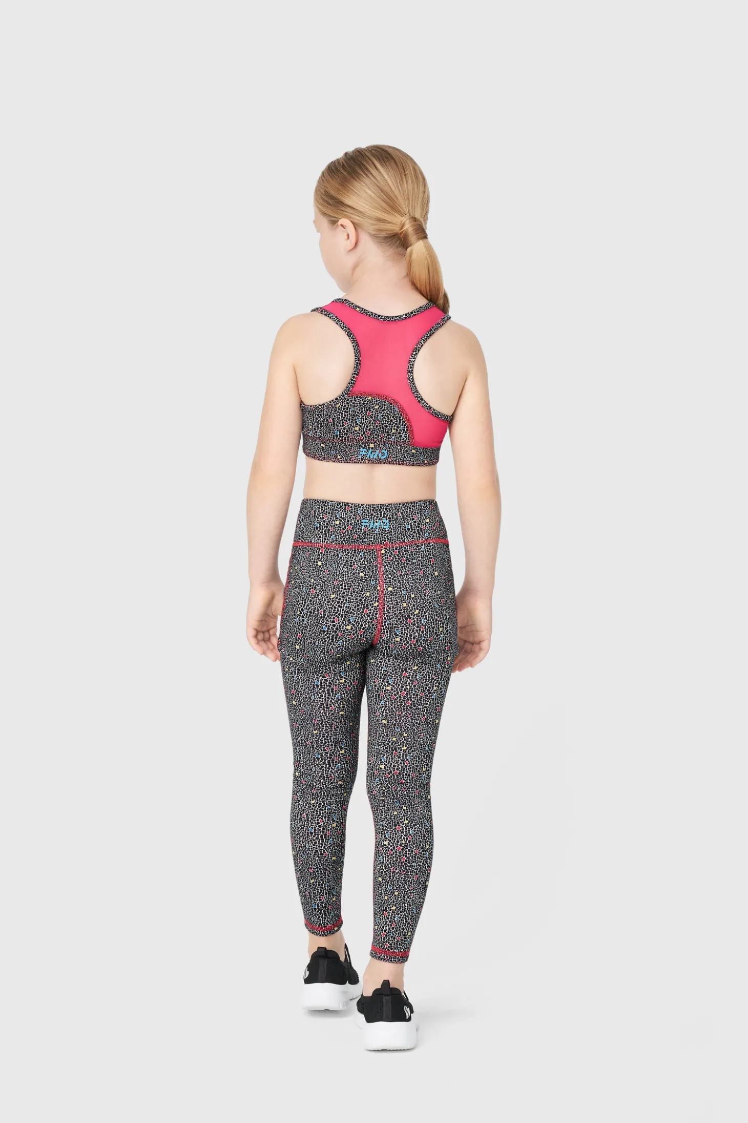 FWD Core Girls' Reversible Legging Pop/Party Pink