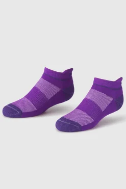 FWD Girl's Athletic Rise No Show Socks - 6 Pack