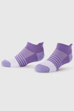 FWD Girl's Athletic Rise No Show Socks - Pack of 6