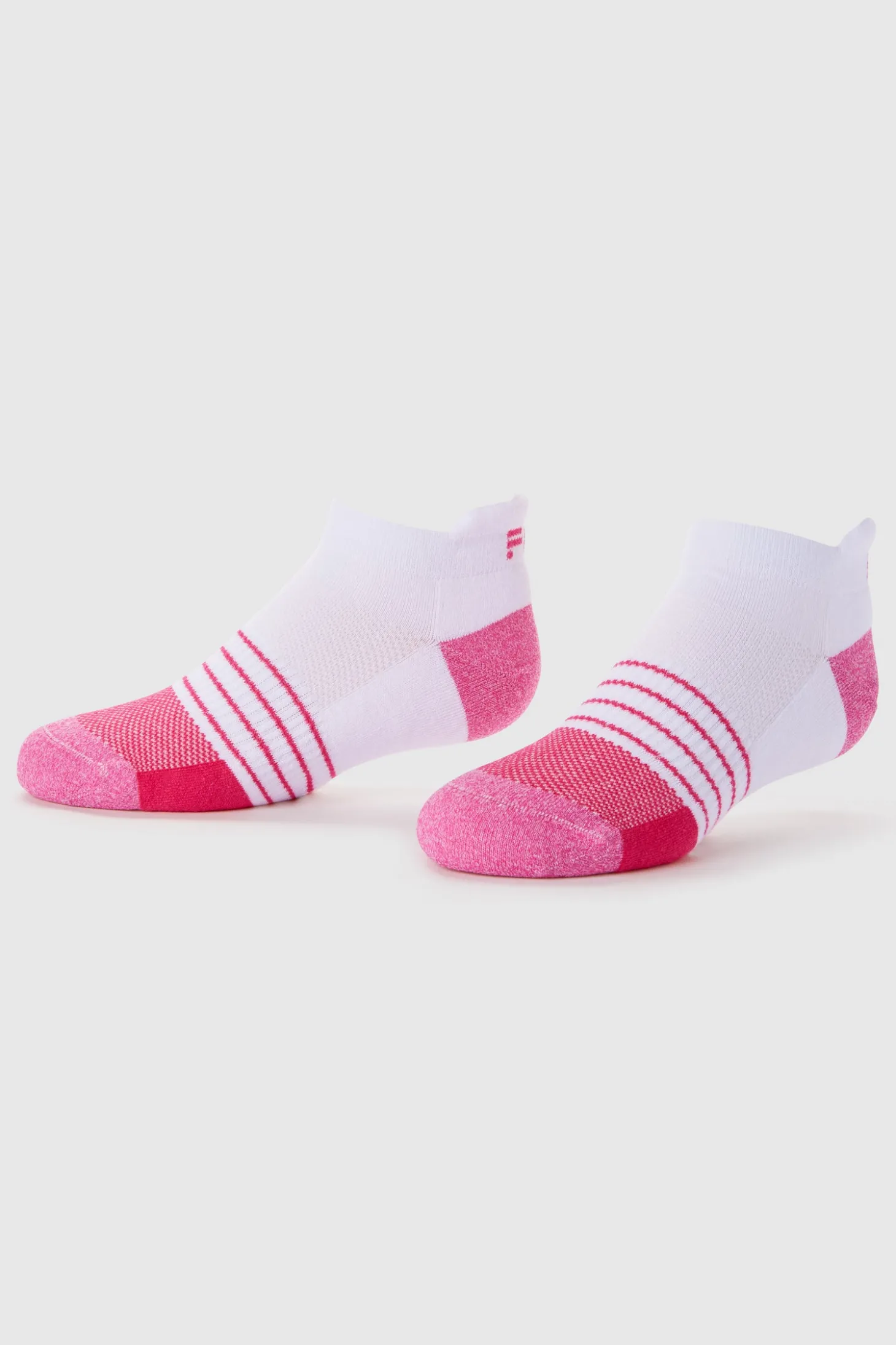 FWD Girl's Athletic Rise No Show Socks - Pack of 6