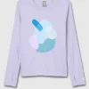 FWD Girl's Core Basic Graphic LS Tee