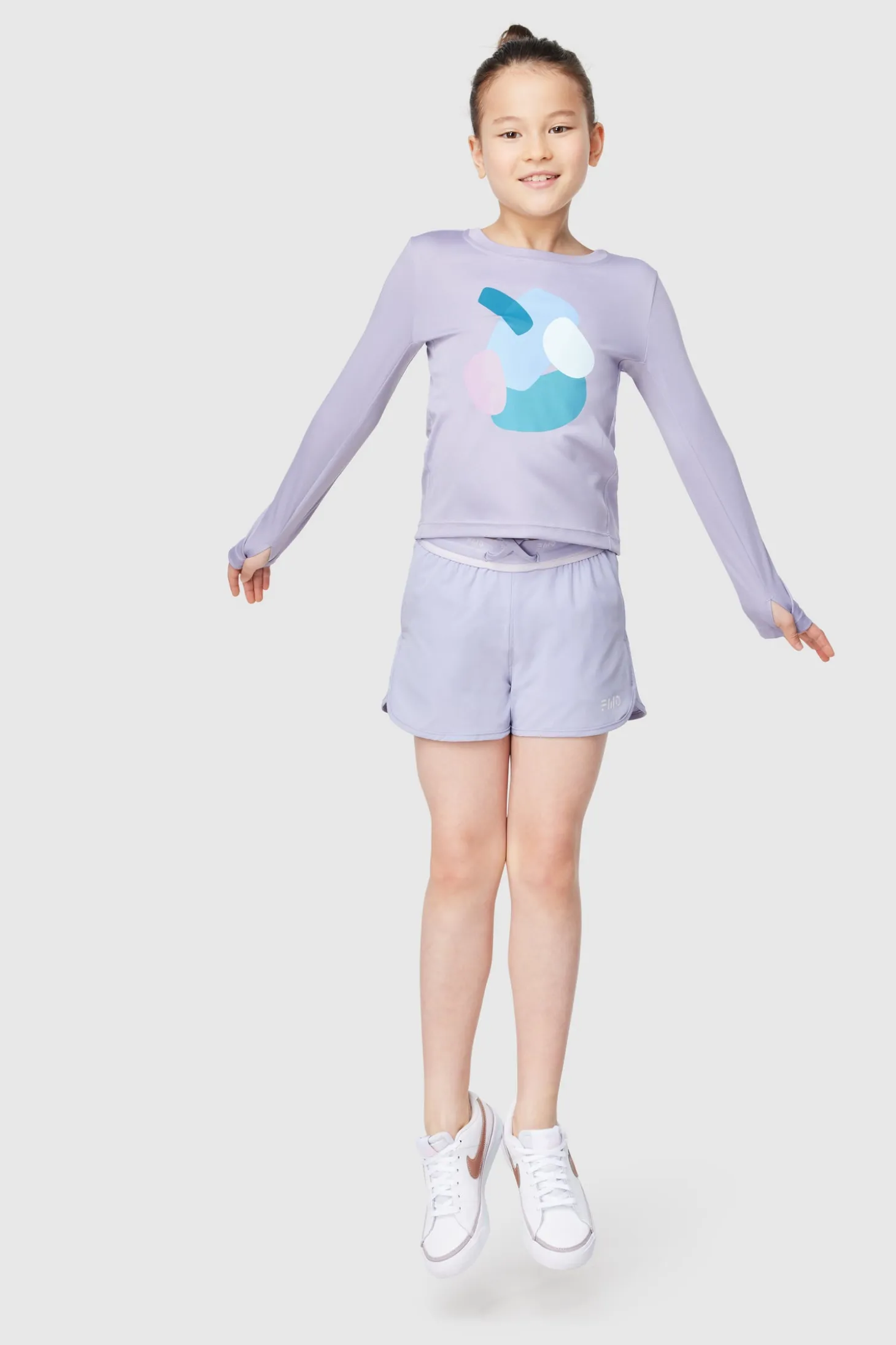 FWD Girl's Core Basic Graphic LS Tee