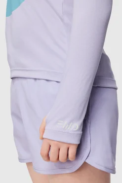 FWD Girl's Core Basic Graphic LS Tee