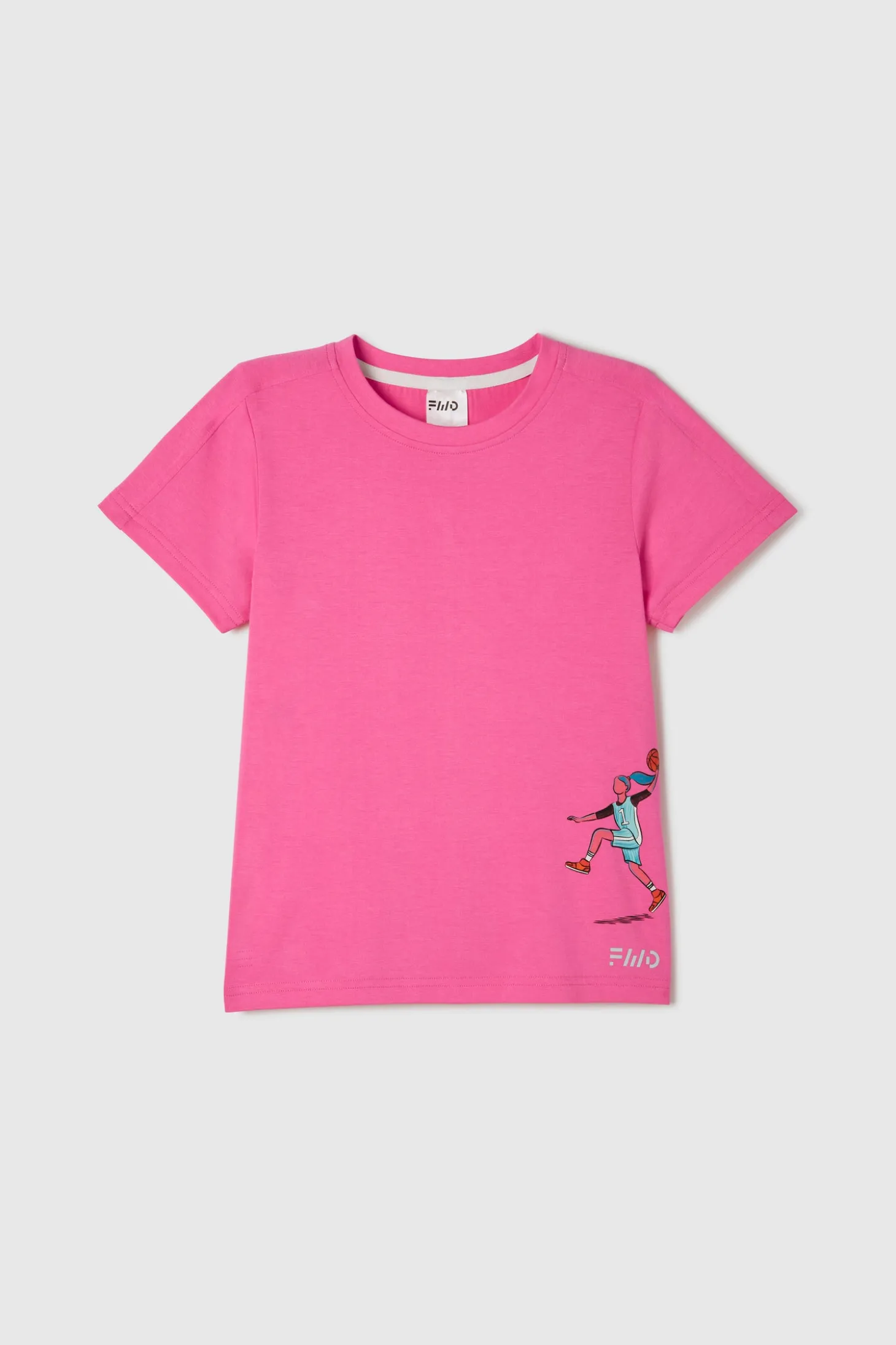 FWD Girl's SS Printed LOGO Tech Tee