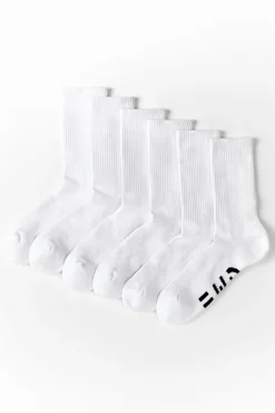 FWD Men's Athletic Crew Socks - 6 Pack