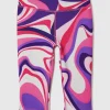 FWD Toddler Girls' Printed Crop Legging - Swirly