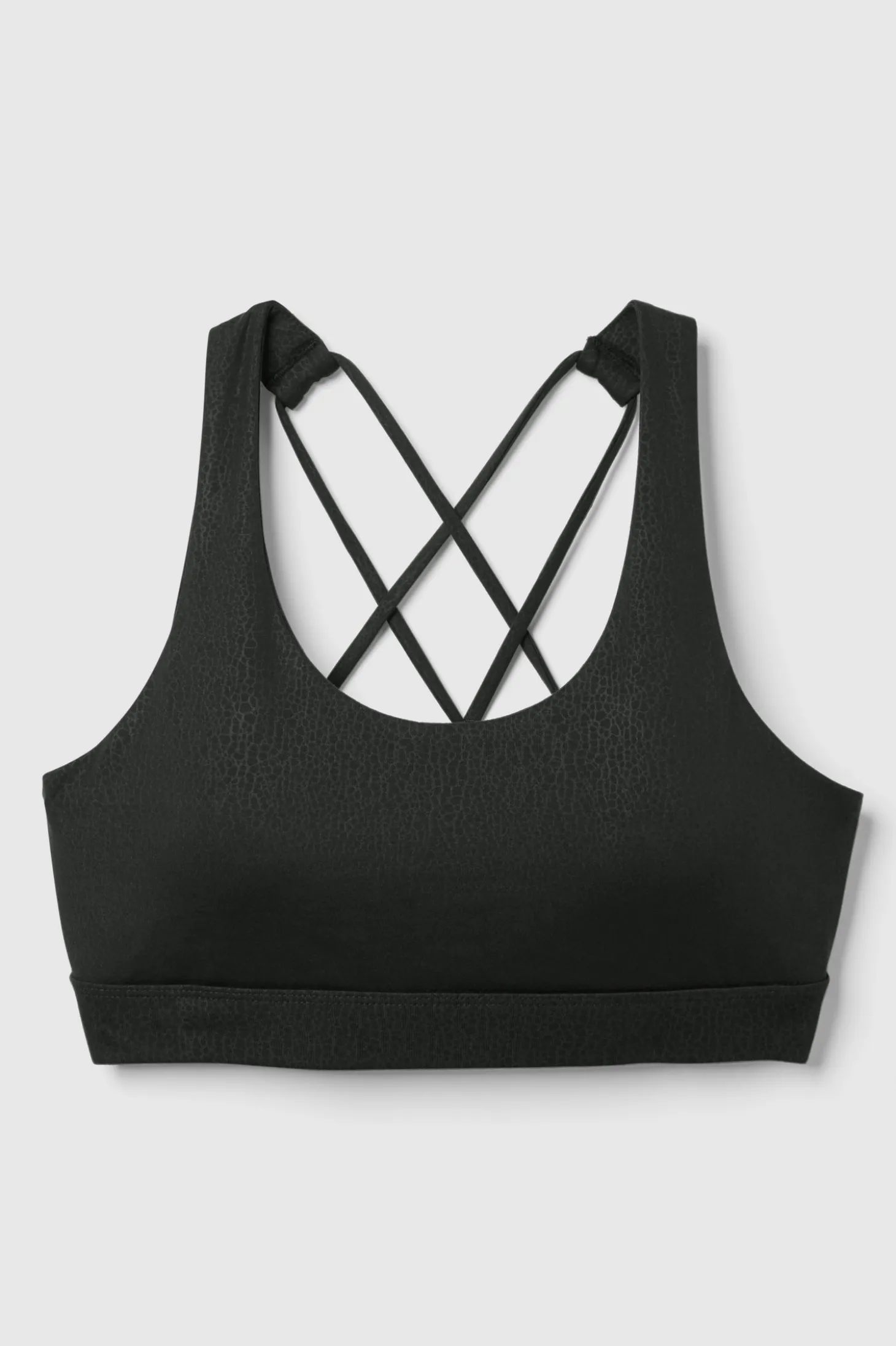 FWD Women's Strappy Sports Bra, Medium Impact, Removable Pads