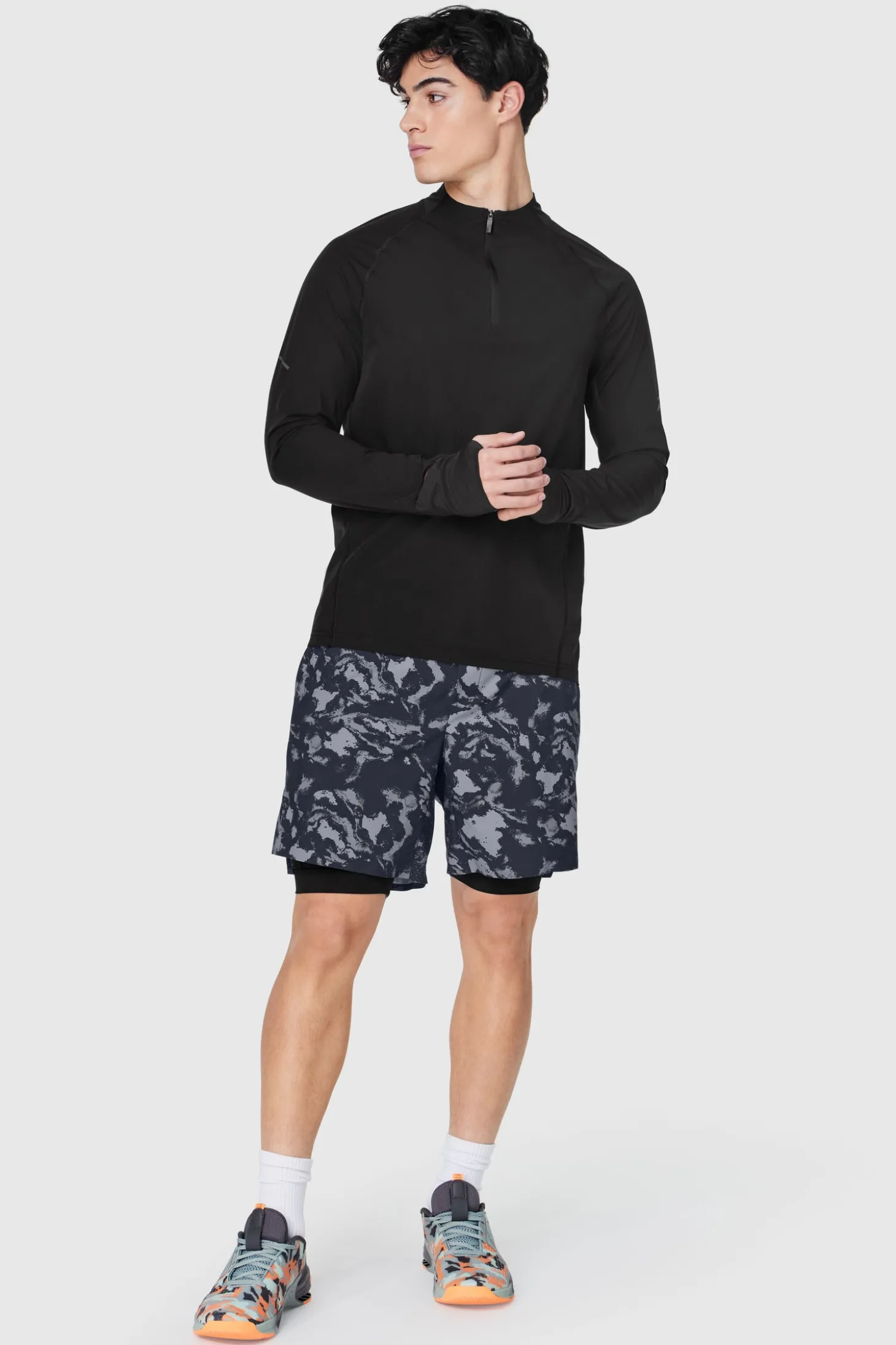Push FWD Men's Aviate 1/4 Zip Pullover Top