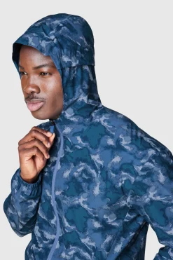 Push FWD Men's Aviate Stretch Packable Jacket Printed