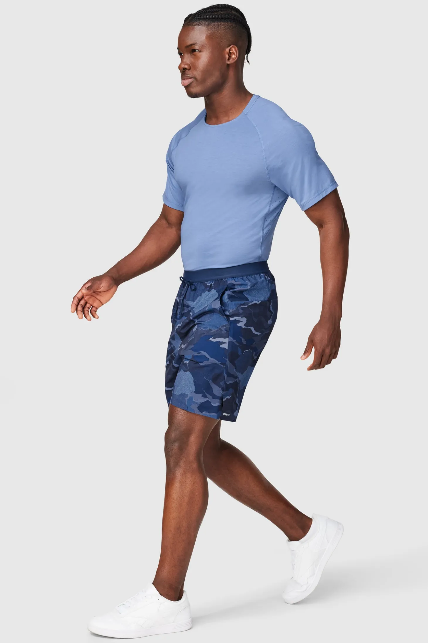 Push FWD Men's Printed Multi-Function 7" Unlined Shorts