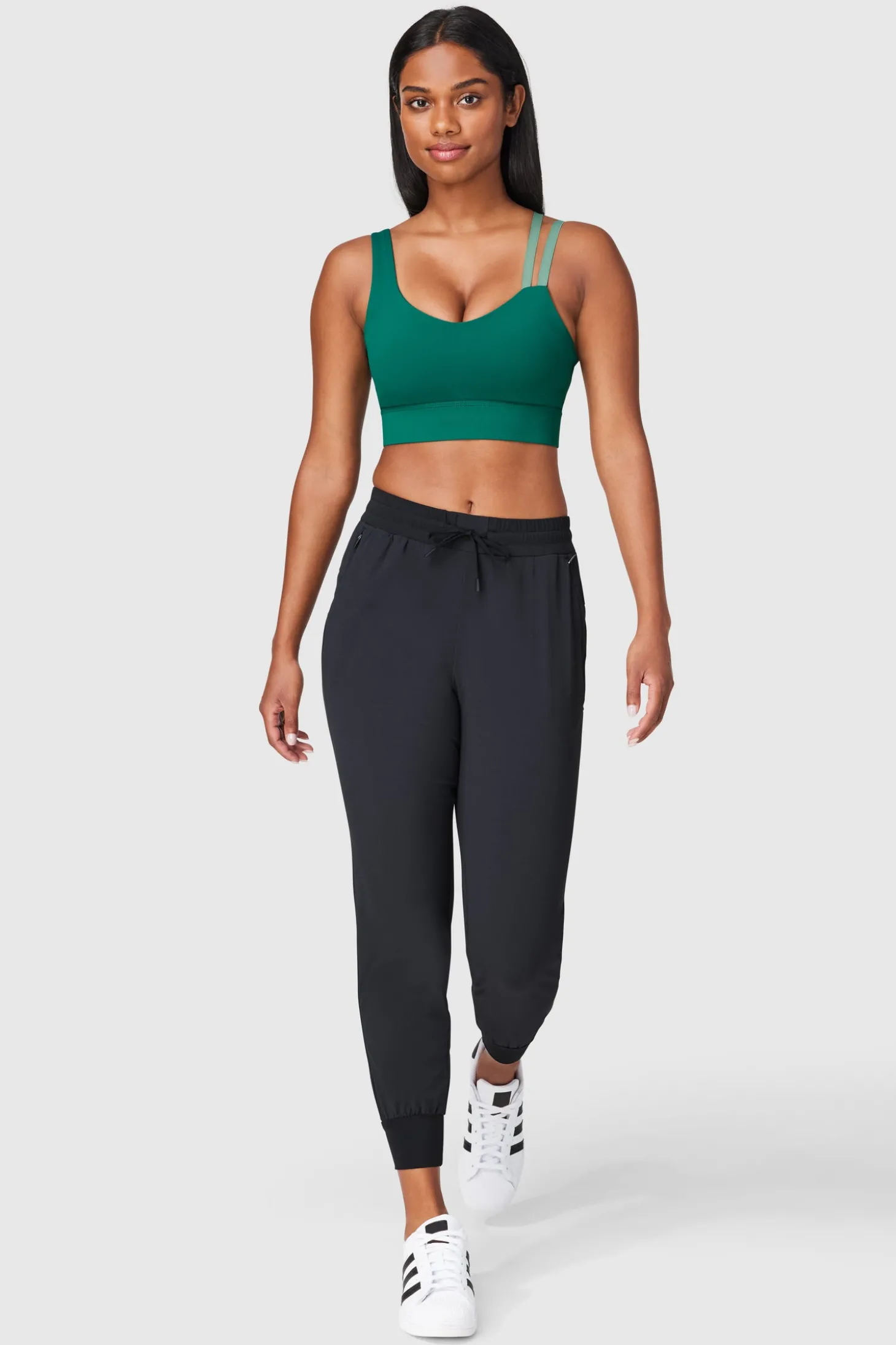 Push FWD Women's Strech Nylon Slouchy Jogger