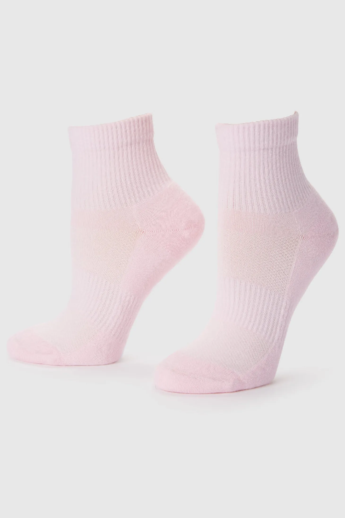 Women's Athletic Quarter Crew Socks - 6 pack
